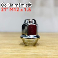 Ốc Kia Mâm sắt 21" M12 x 1.5